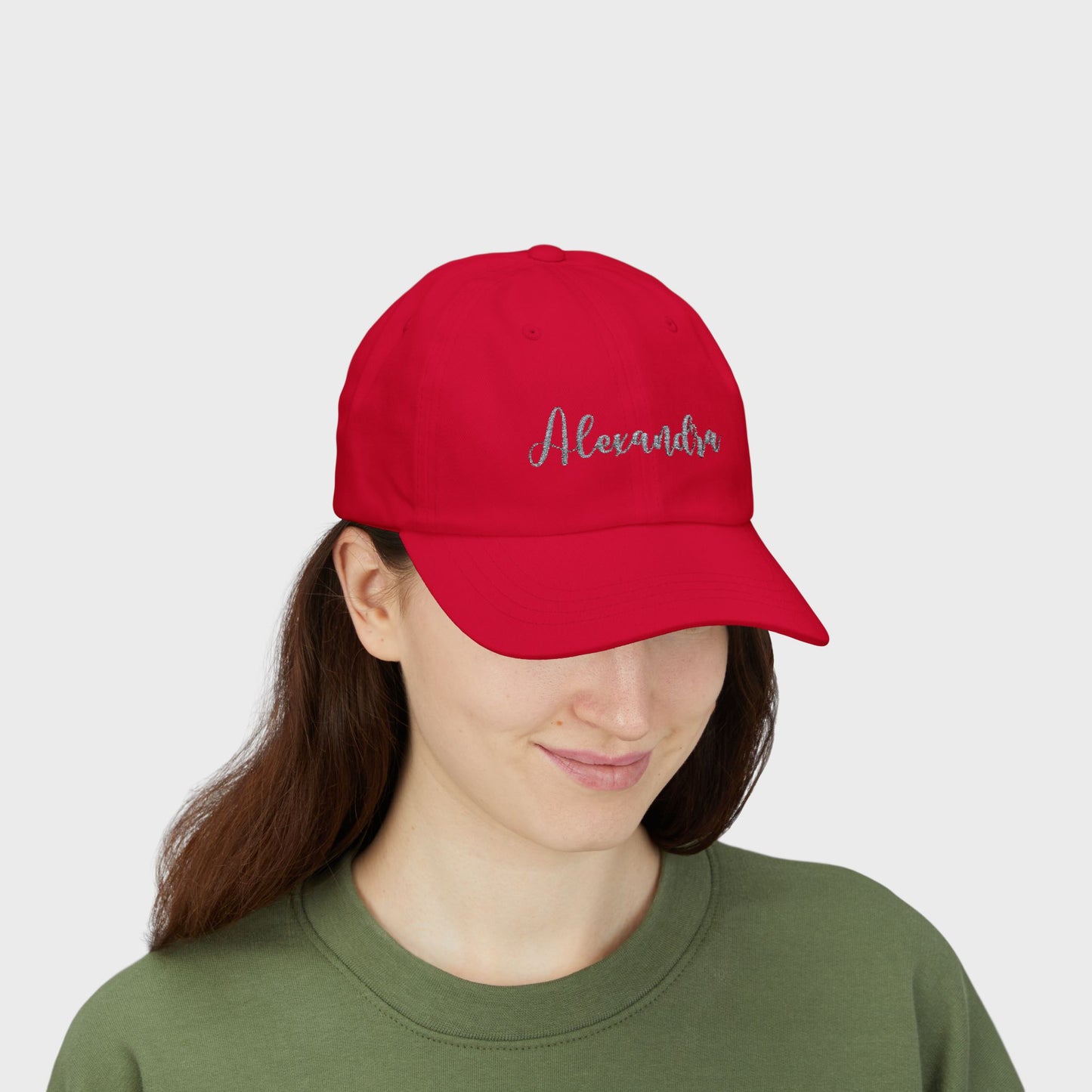 Personalized Embroidered Name Dad Cap Baseball Hat | Gift Idea