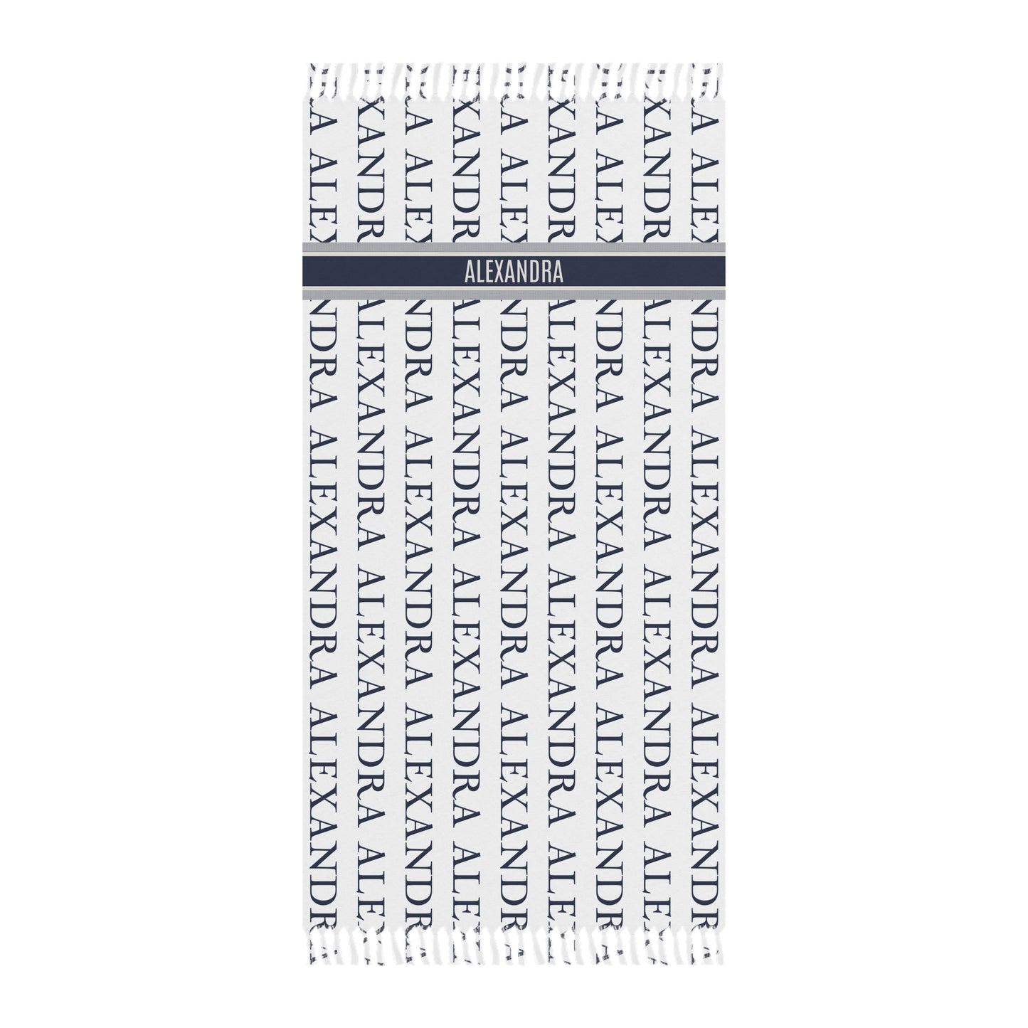 Personalized Name Sarong Boho Beach Cloth Towel Luxury Unique Design Art Outfit