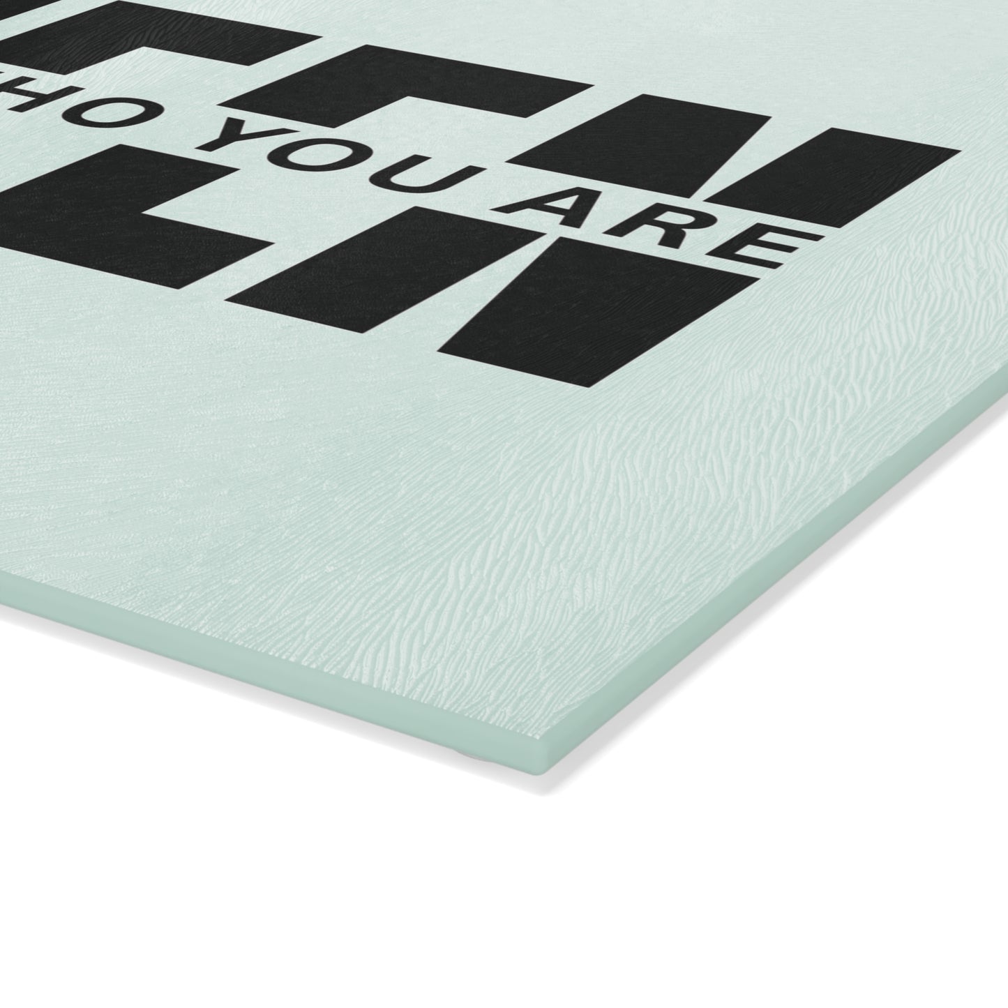 QUEEN Remember Who You Are. Proud of Yourself. Glass Cutting Board