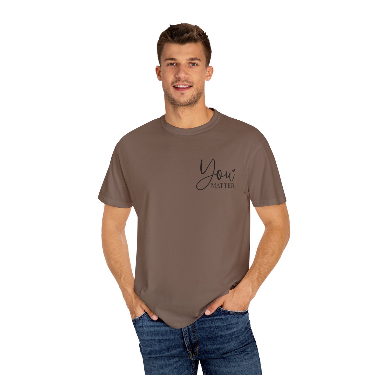 Mental Health Awareness Garment-dyed Tee Comfort Color T-shirt - You Matter Gift Ideas