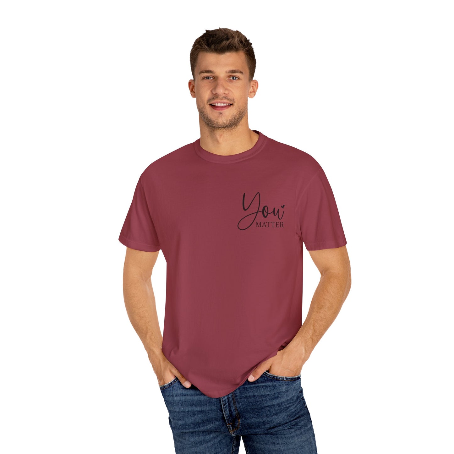 Mental Health Awareness Garment-dyed Tee Comfort Color T-shirt - You Matter Gift Ideas