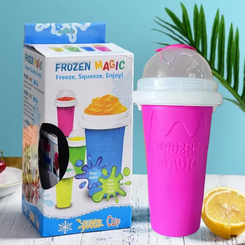 Magic Slushy Maker Squeeze Cup