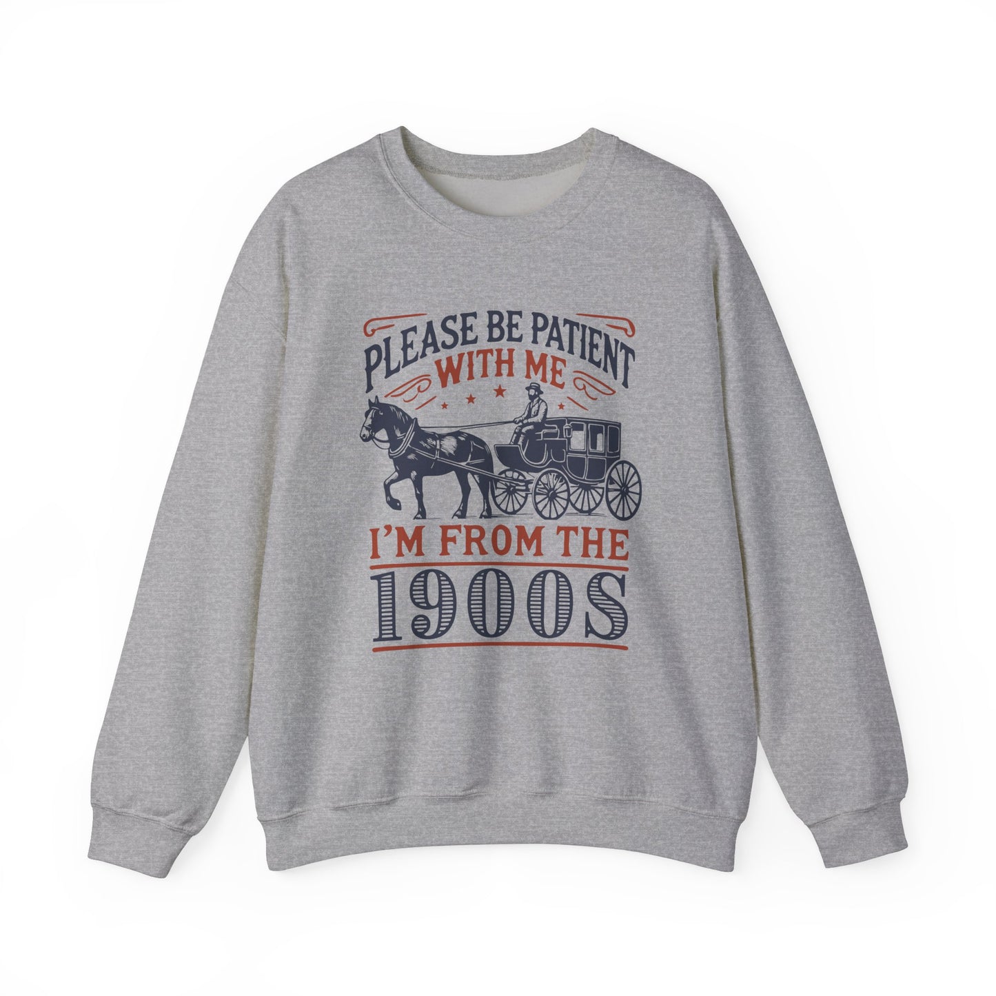 Vintage Retro Vibe Unisex Heavy Blend™ Crewneck Sweatshirt