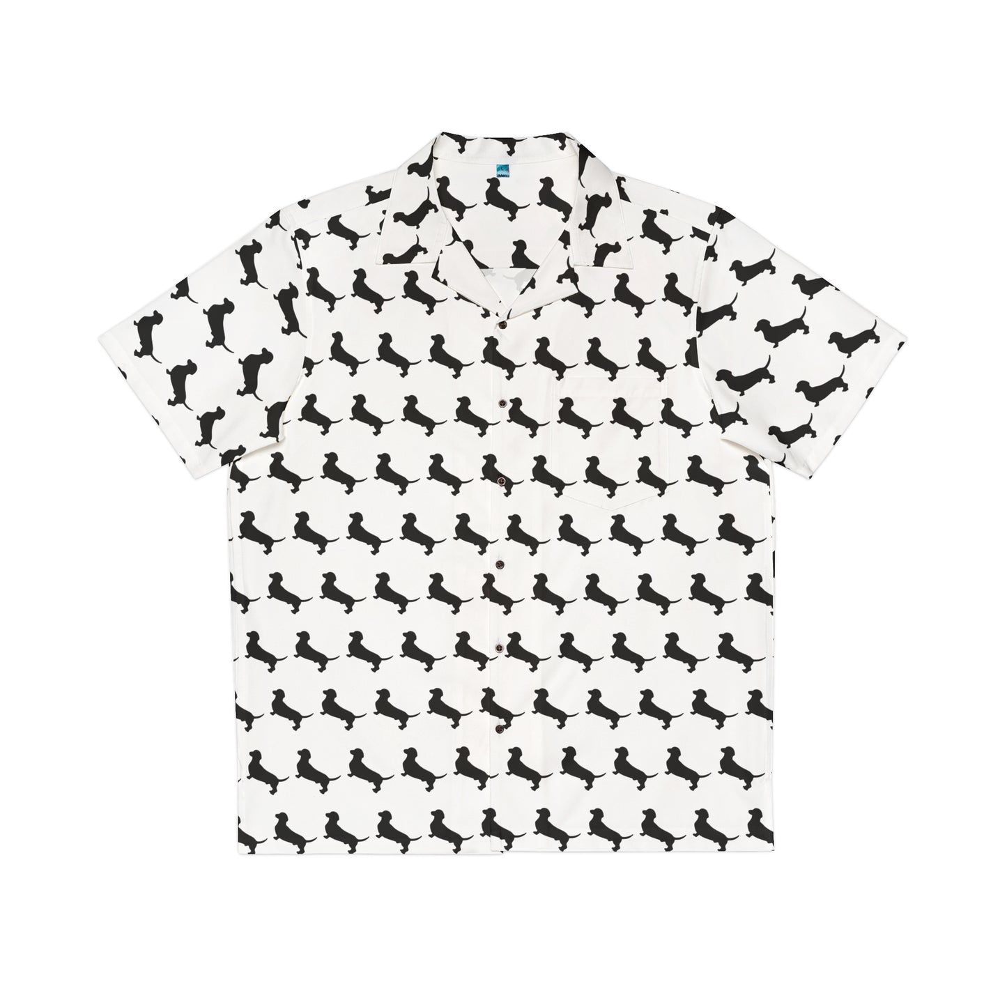 Luxury Dachshund Pattern Hawaiian Shirt