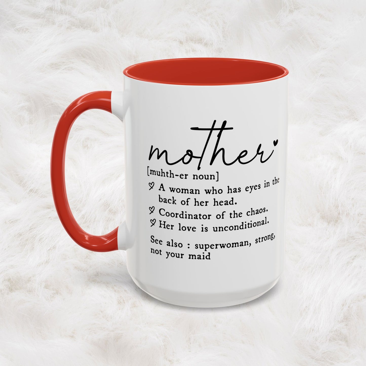 Funny Mother Definitions Souvenir Coffee Tea Cup | Mother's Day Gift Idea