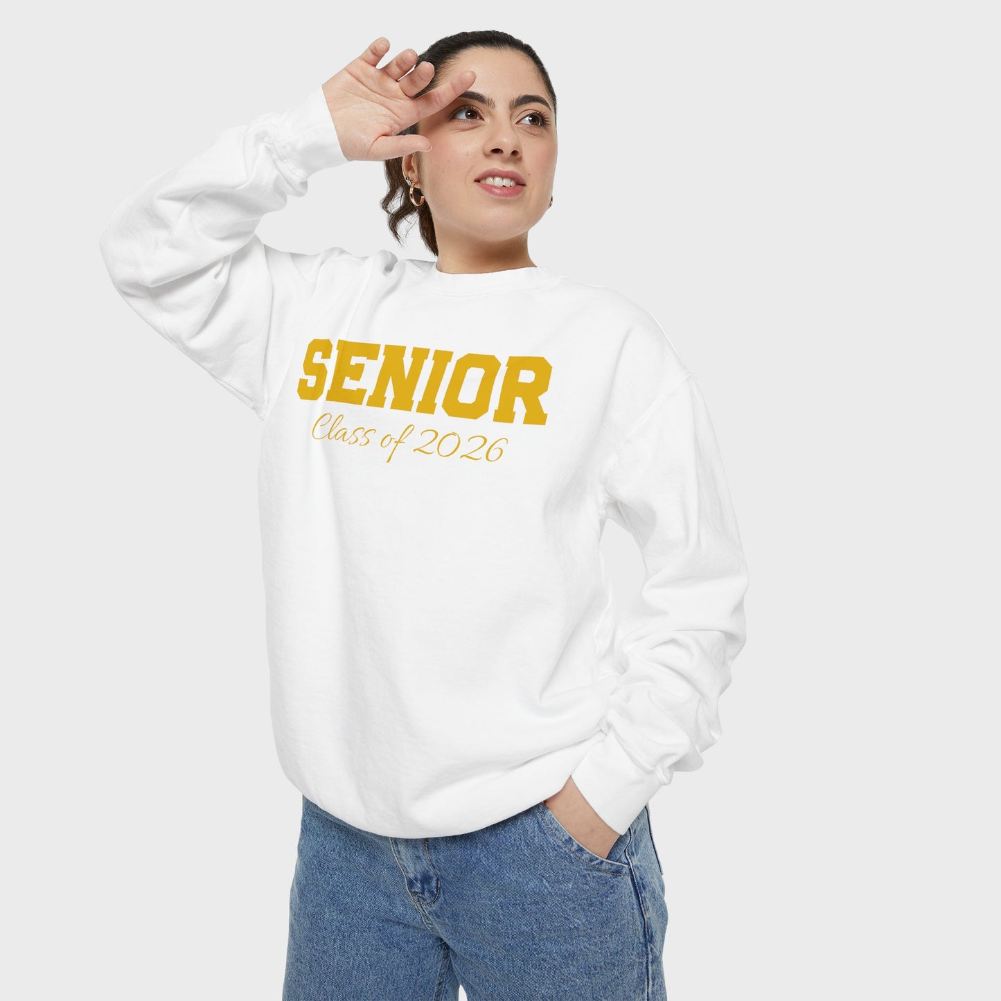 Custom Class Year Senior Graduation Sweatshirt