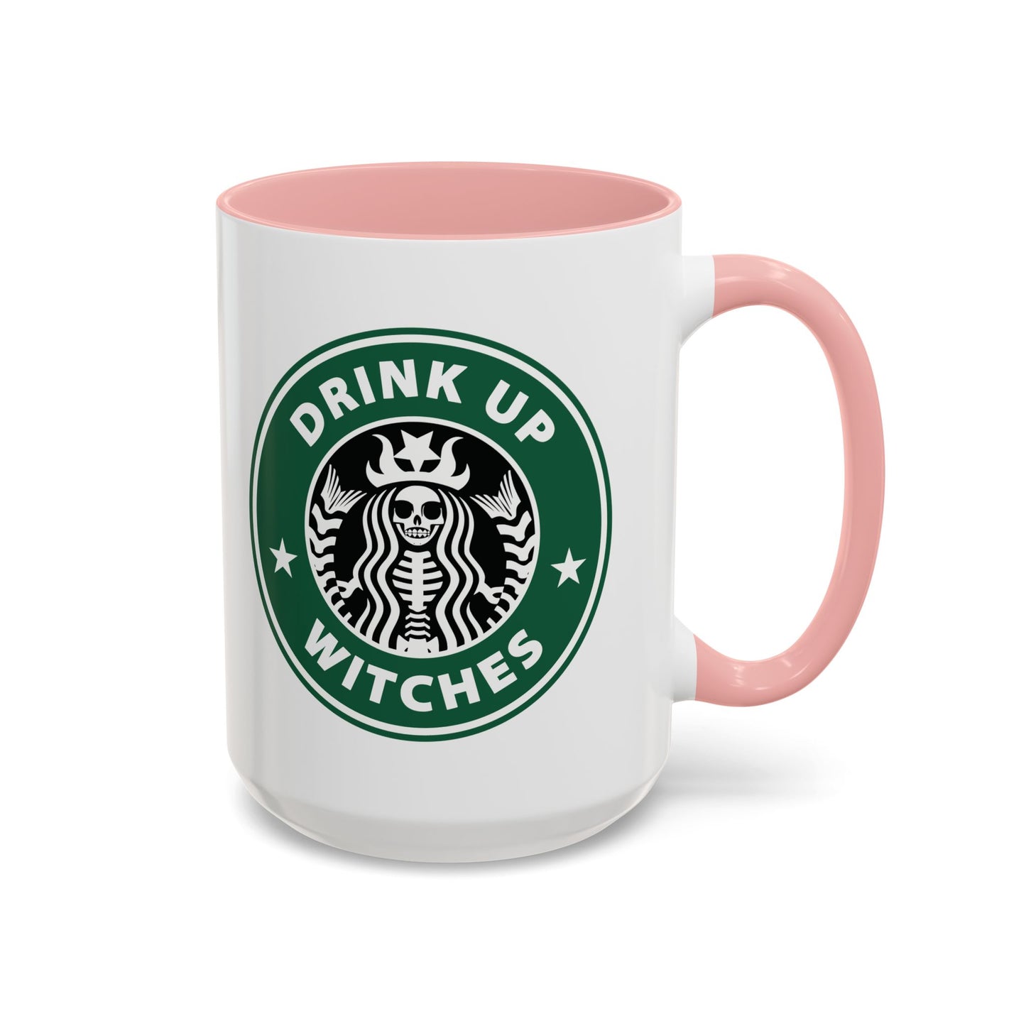 Skeleton Coffee Tea Mug for Starbucks Fan Drink Up Witches
