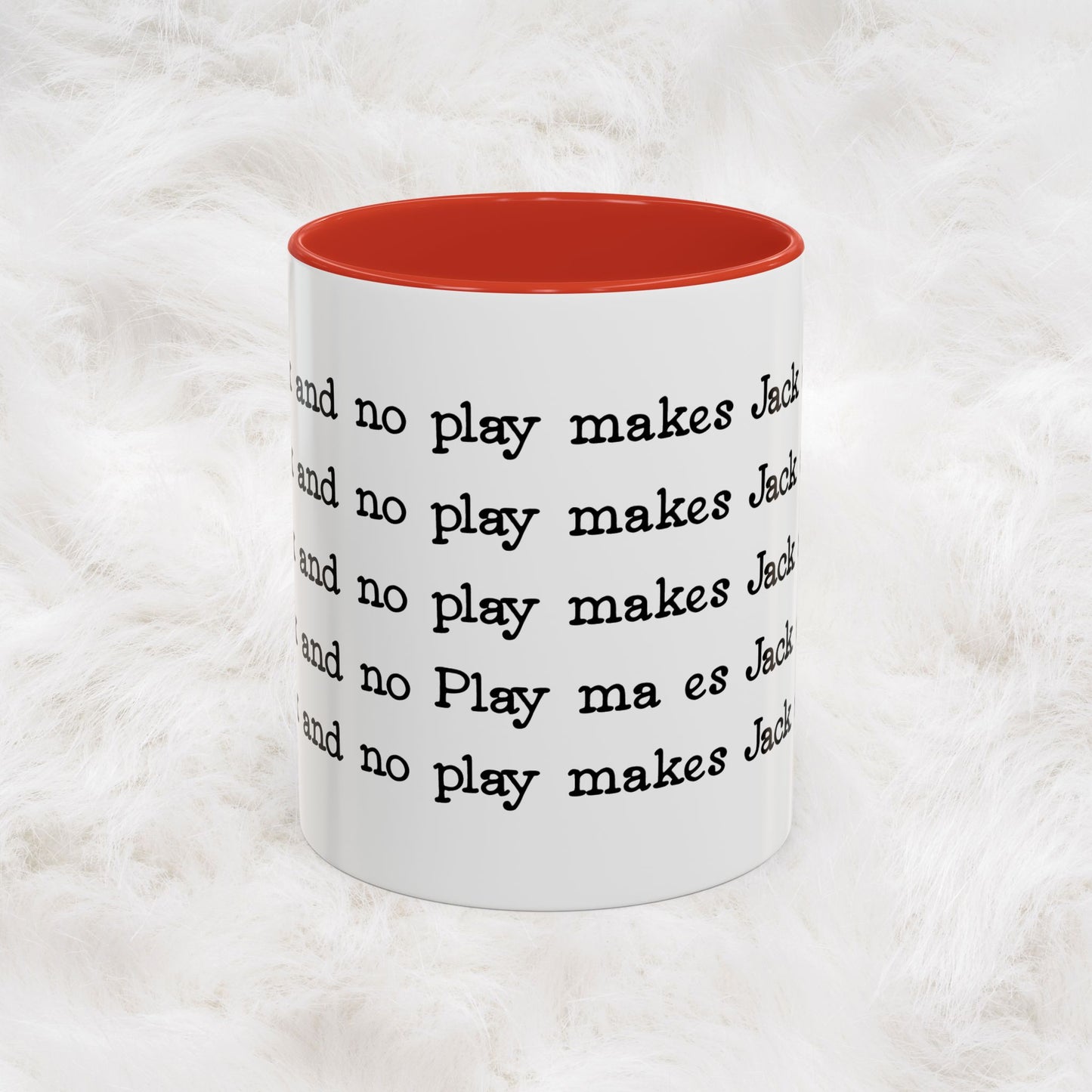 The Shining Coffee Mug — All Work and No Play Makes Jack a Dull Boy | Horror Movie Gift, Novelty Ceramic Cup