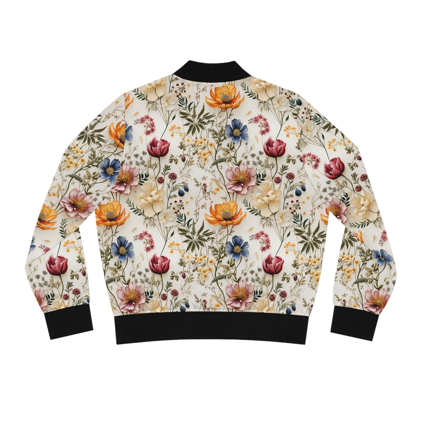 Floral Bomber Jacket | Fashioned Women Outerwear
