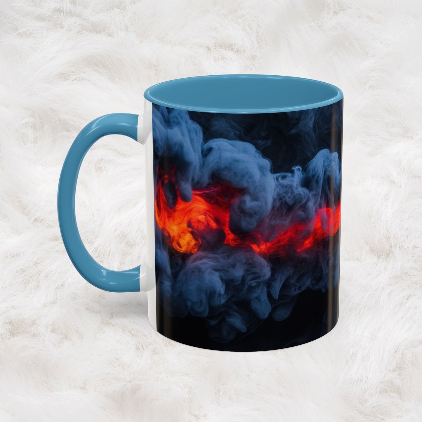 Abstract Smoke Accent Coffee Mug