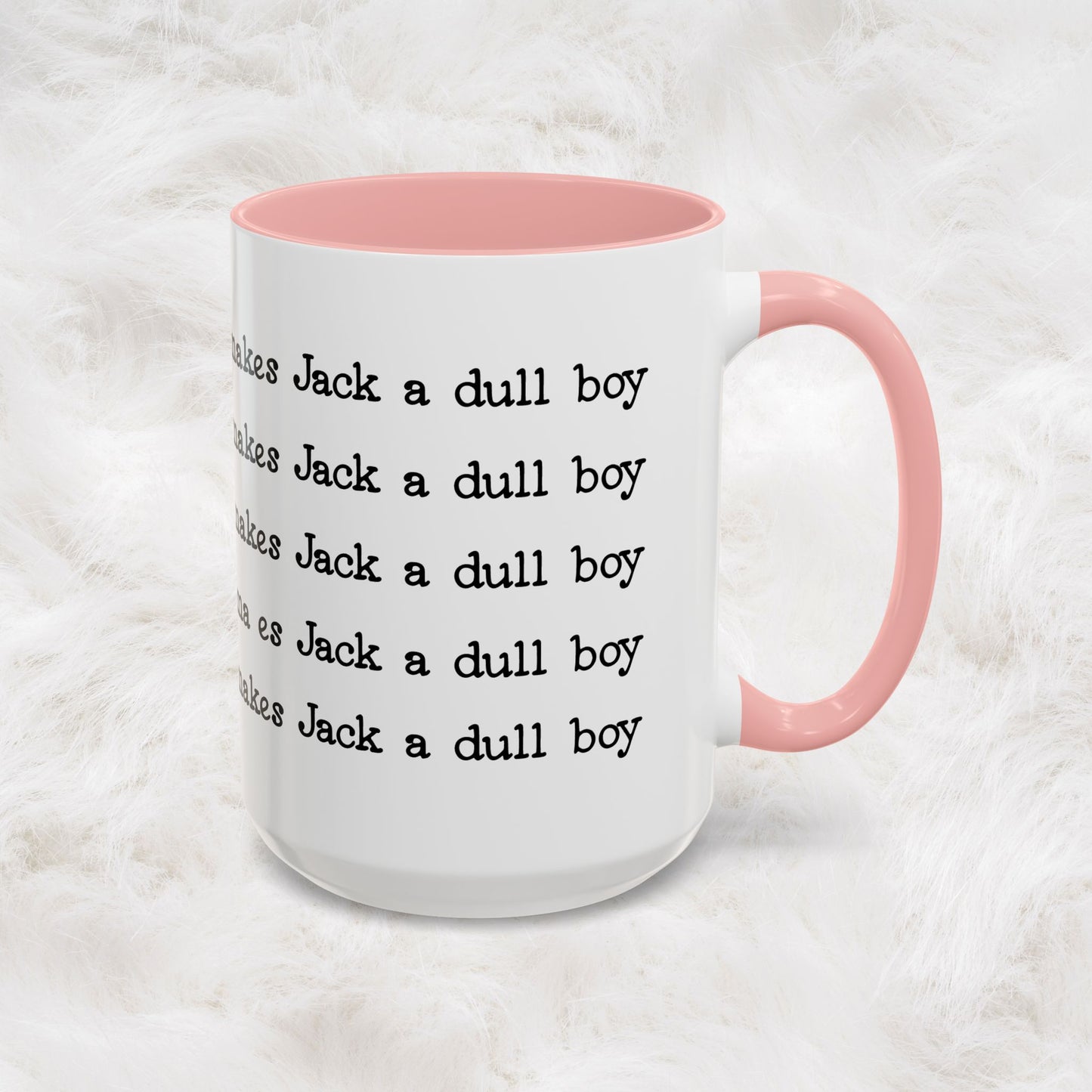 The Shining Coffee Mug — All Work and No Play Makes Jack a Dull Boy | Horror Movie Gift, Novelty Ceramic Cup