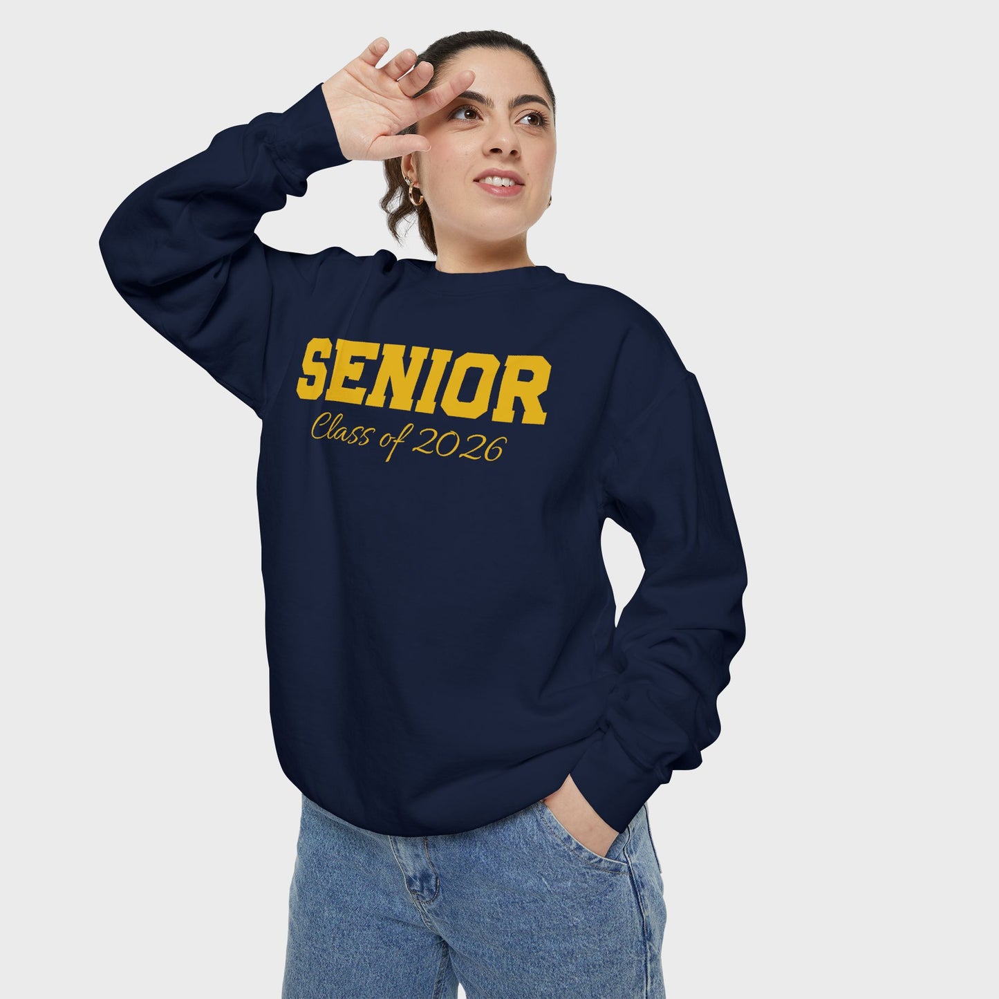 Custom Class Year Senior Graduation Sweatshirt