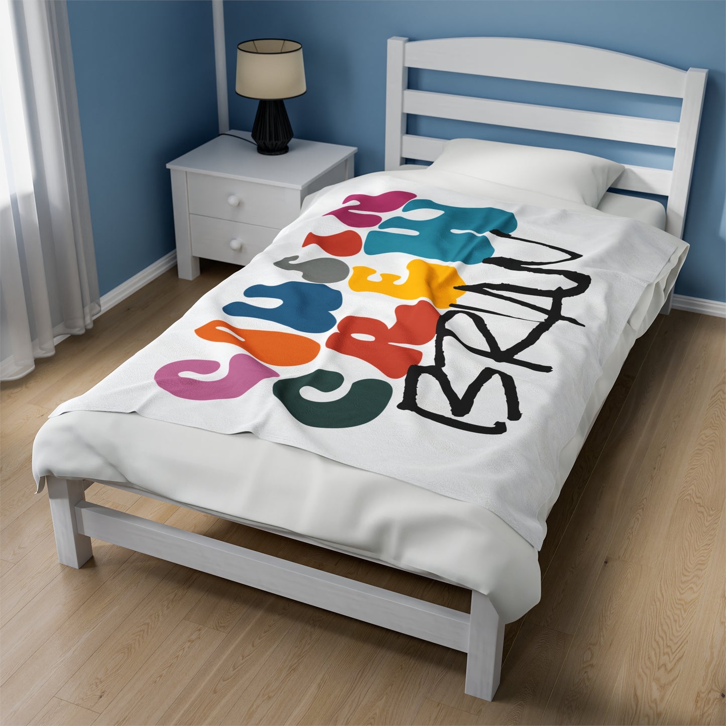 Personalized Name Cousin Crew Velveteen Blanket