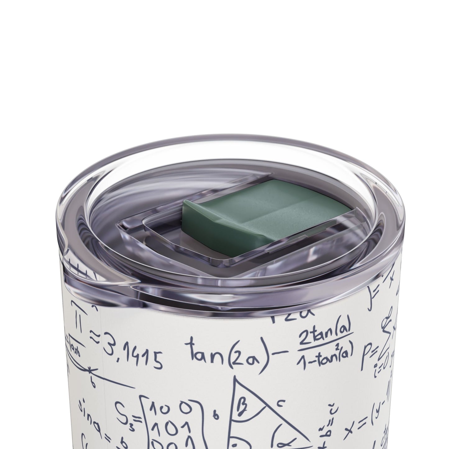 Mathematics Lovers Science Math Pattern Skinny Matte Tumbler Hunting Birthday Christmas Gifts