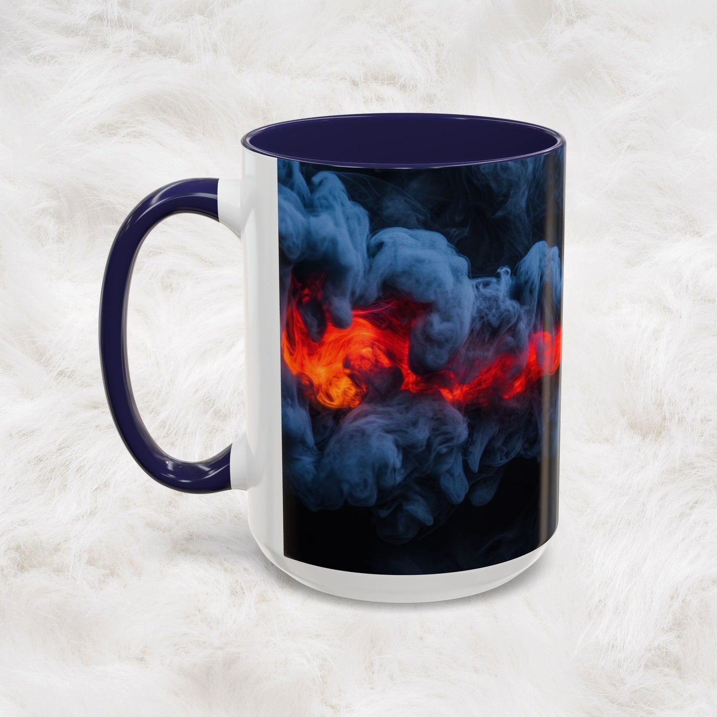 Abstract Smoke Accent Coffee Mug