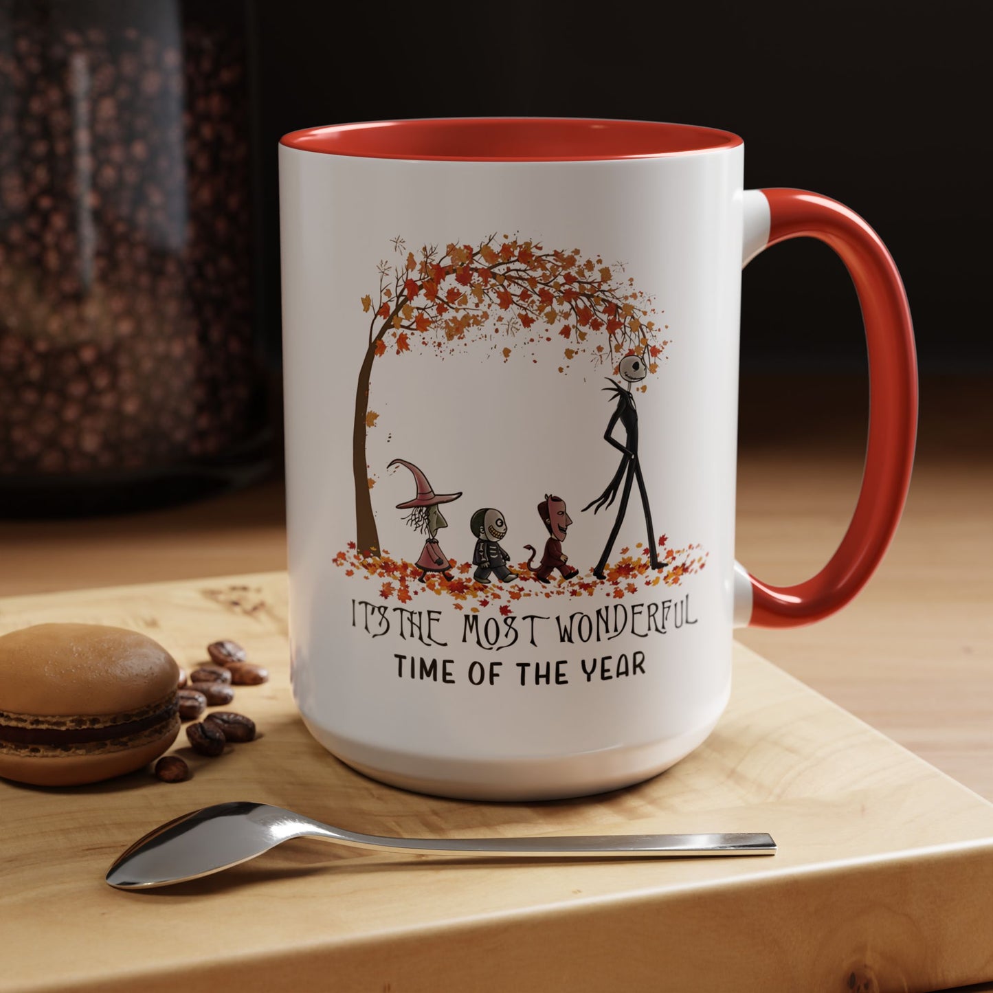 It's the Most Wonderful Time of the Year Halloween Coffee Tea Mug Autumn Fall Season Gift Idea