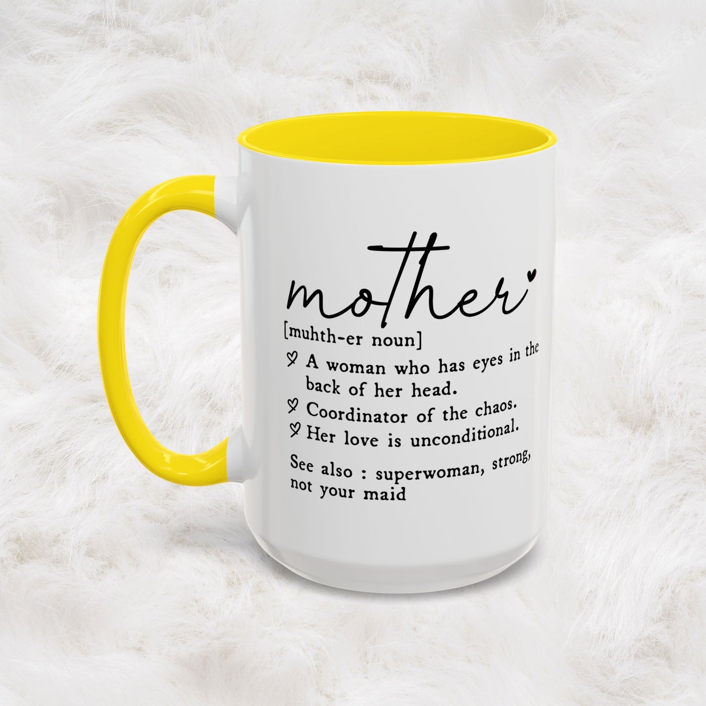 Funny Mother Definitions Souvenir Coffee Tea Cup | Mother's Day Gift Idea