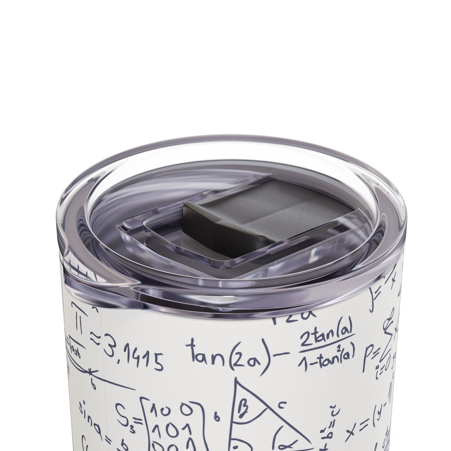 Mathematics Lovers Science Math Pattern Skinny Matte Tumbler Hunting Birthday Christmas Gifts