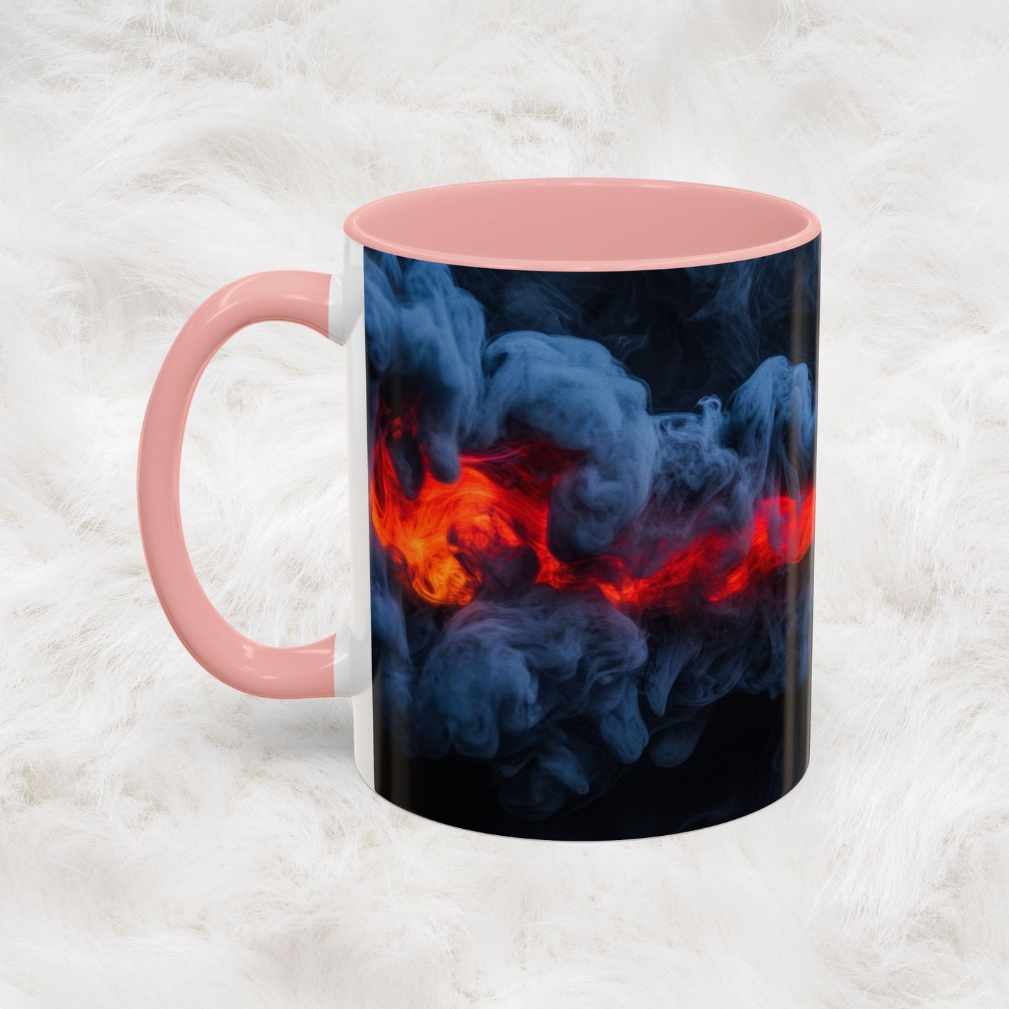 Abstract Smoke Accent Coffee Mug