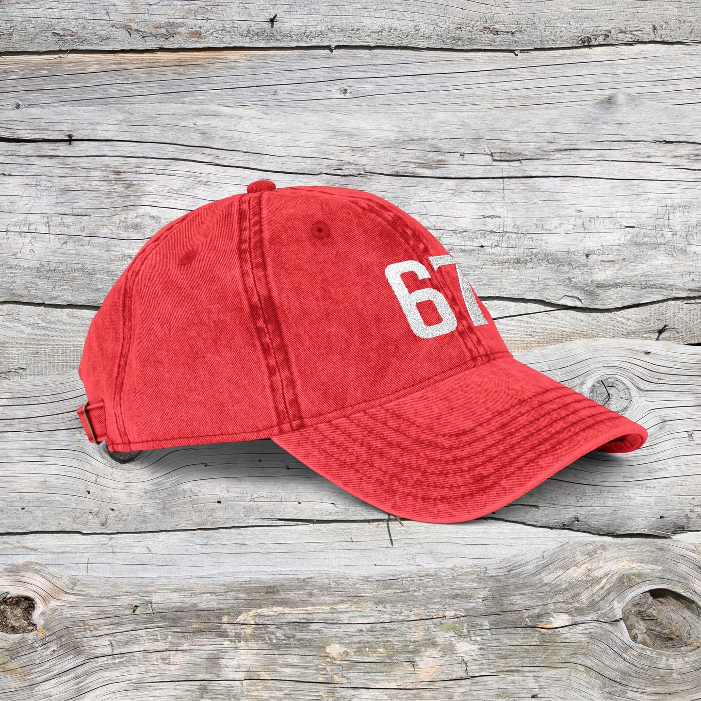 Funny Trending 67 Six Seven Memes Jokes Vintage Embroidered Cap