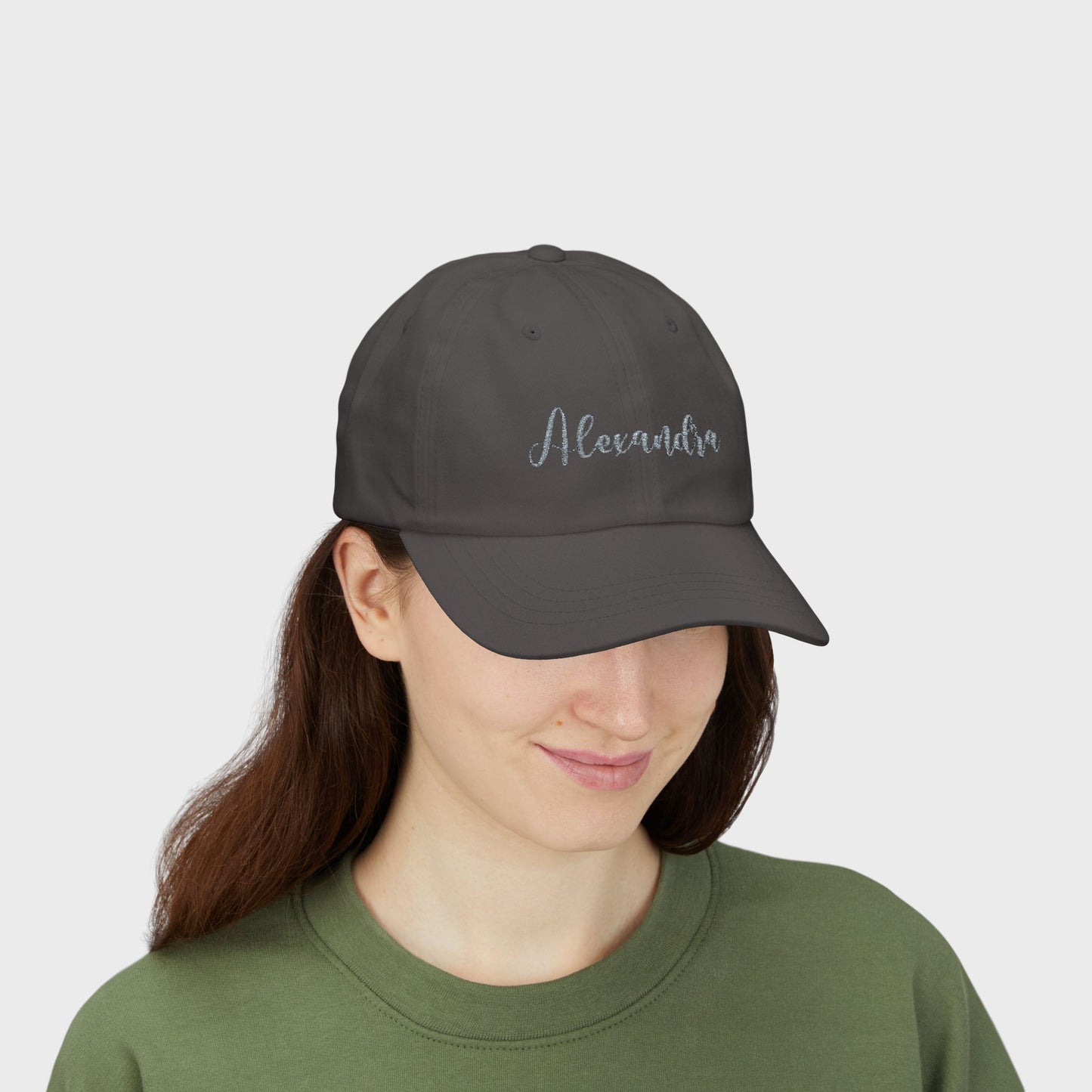 Personalized Embroidered Name Dad Cap Baseball Hat | Gift Idea