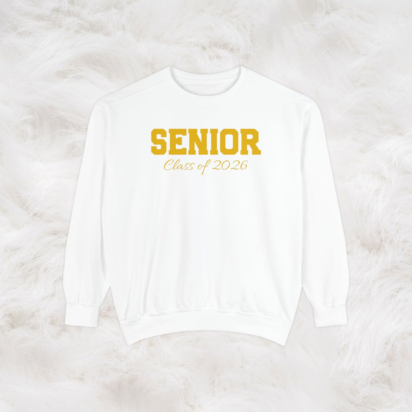 Custom Class Year Senior Graduation Sweatshirt