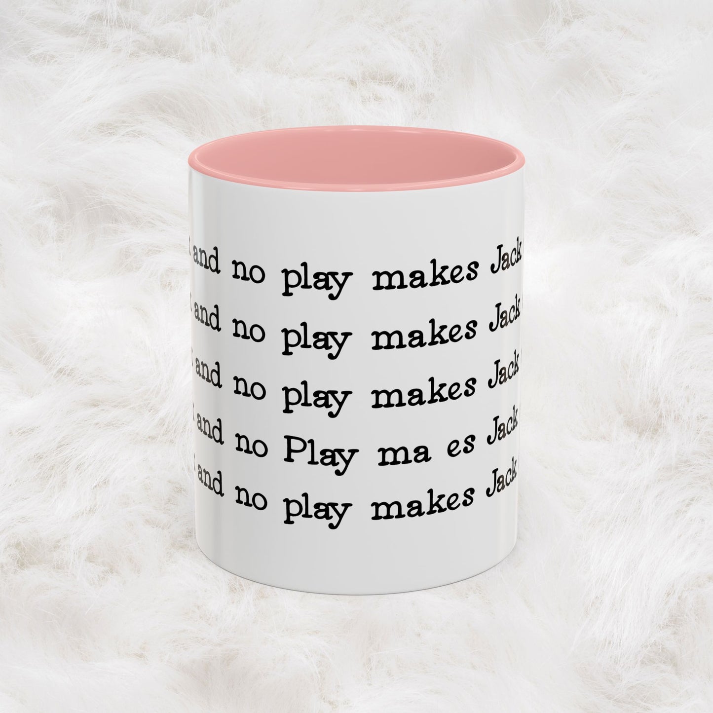 The Shining Coffee Mug — All Work and No Play Makes Jack a Dull Boy | Horror Movie Gift, Novelty Ceramic Cup