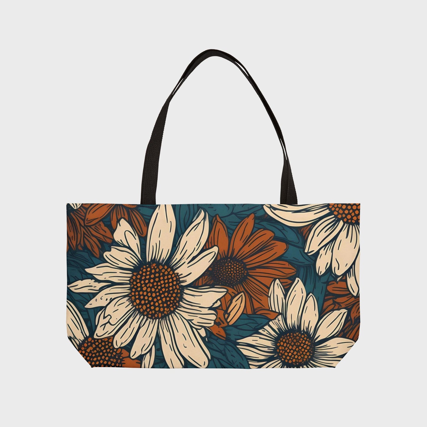 Personalized Weekender Bag | Toile De Jouy Seamless Vintage Floral Art | Birthday Anniversary Christmas Gift Ideas | Luxury Travel Souvenir