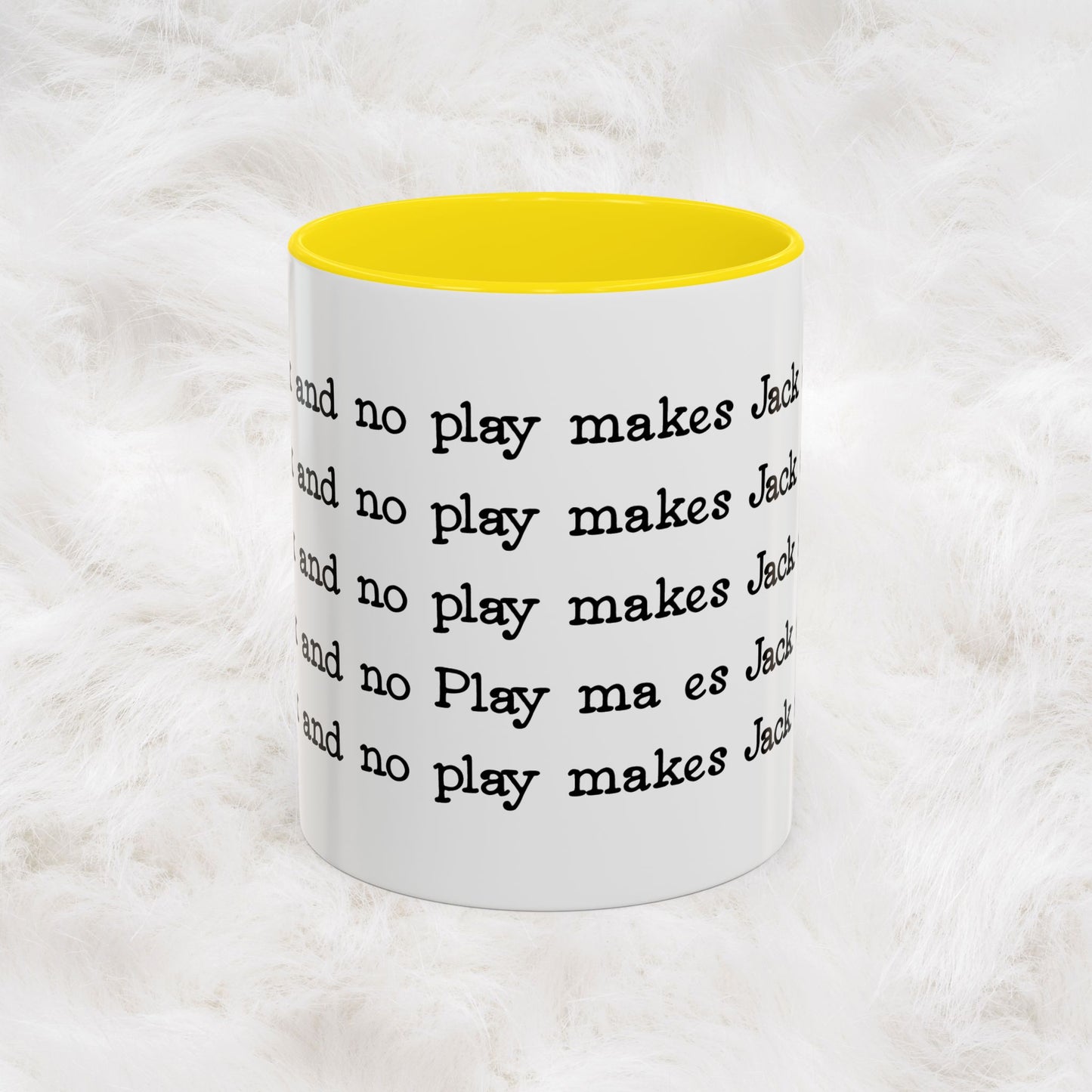 The Shining Coffee Mug — All Work and No Play Makes Jack a Dull Boy | Horror Movie Gift, Novelty Ceramic Cup
