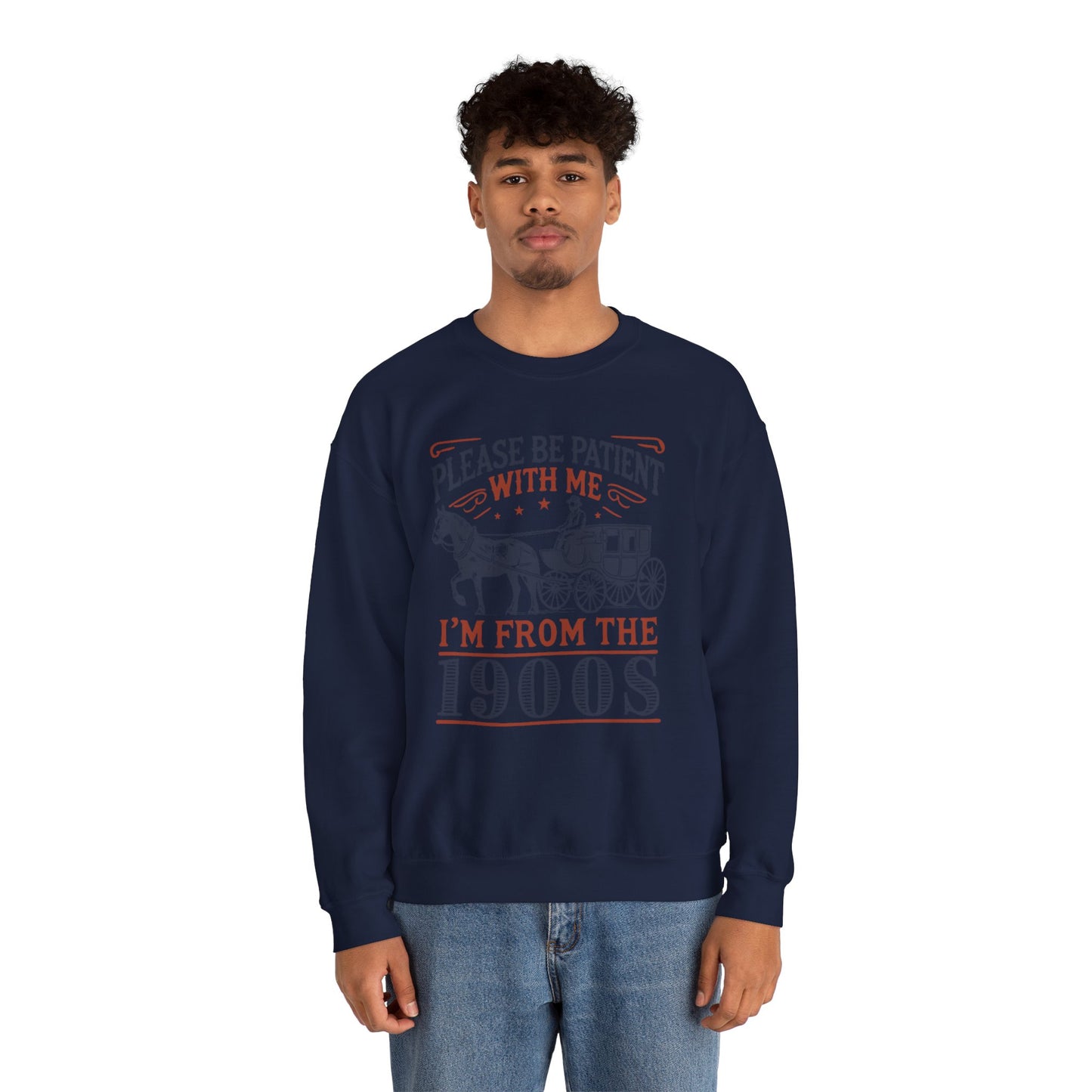 Vintage Retro Vibe Unisex Heavy Blend™ Crewneck Sweatshirt