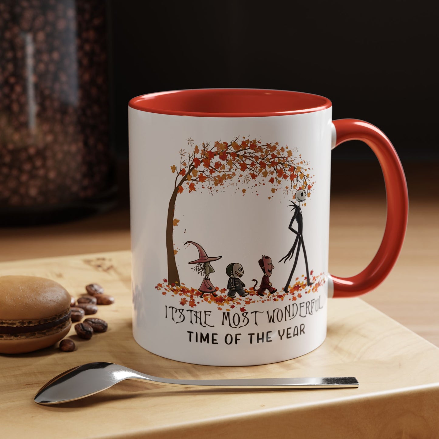 It's the Most Wonderful Time of the Year Halloween Coffee Tea Mug Autumn Fall Season Gift Idea