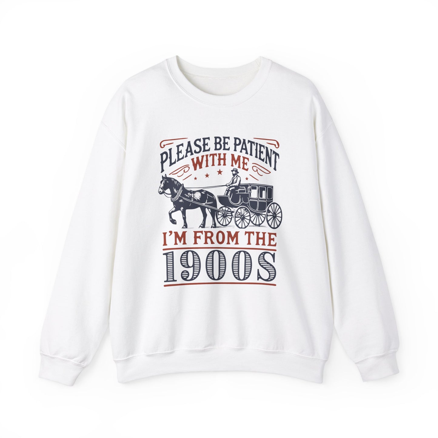 Vintage Retro Vibe Unisex Heavy Blend™ Crewneck Sweatshirt