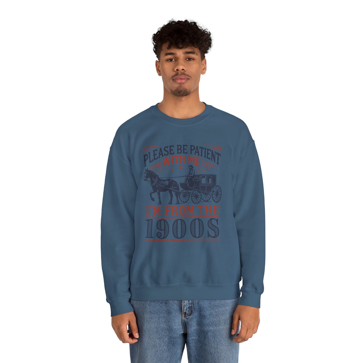 Vintage Retro Vibe Unisex Heavy Blend™ Crewneck Sweatshirt