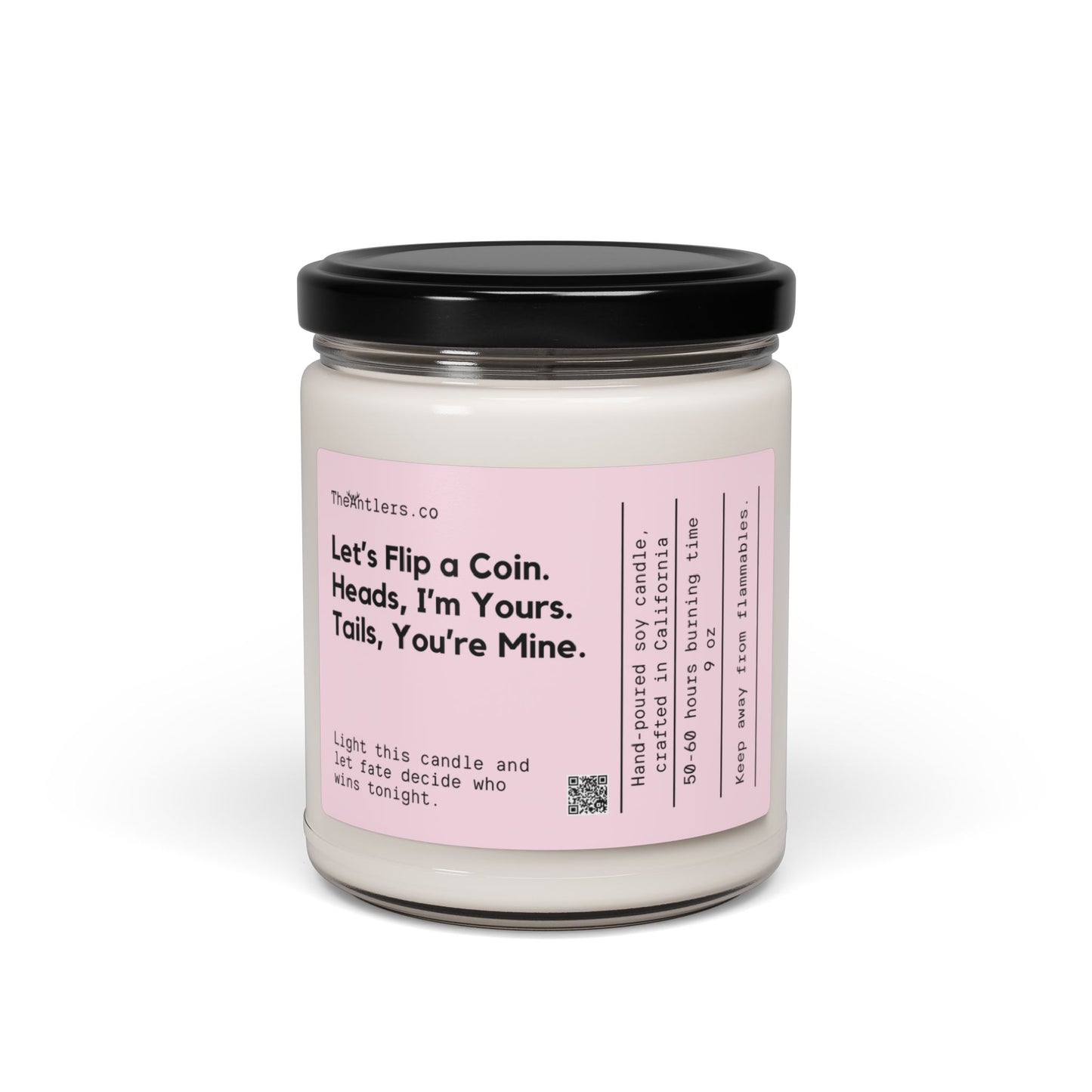 Play This with Your Special Someone Soy Wax Candle, Romantic Couples, Decoration Gift Idea, Eco Friendly 9oz. Candle