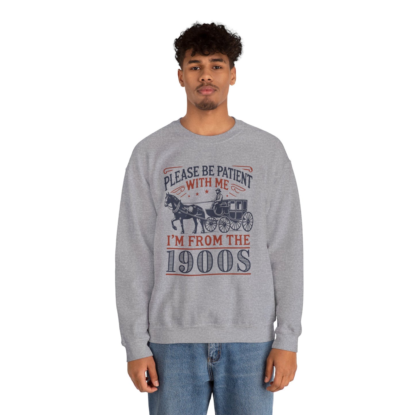 Vintage Retro Vibe Unisex Heavy Blend™ Crewneck Sweatshirt