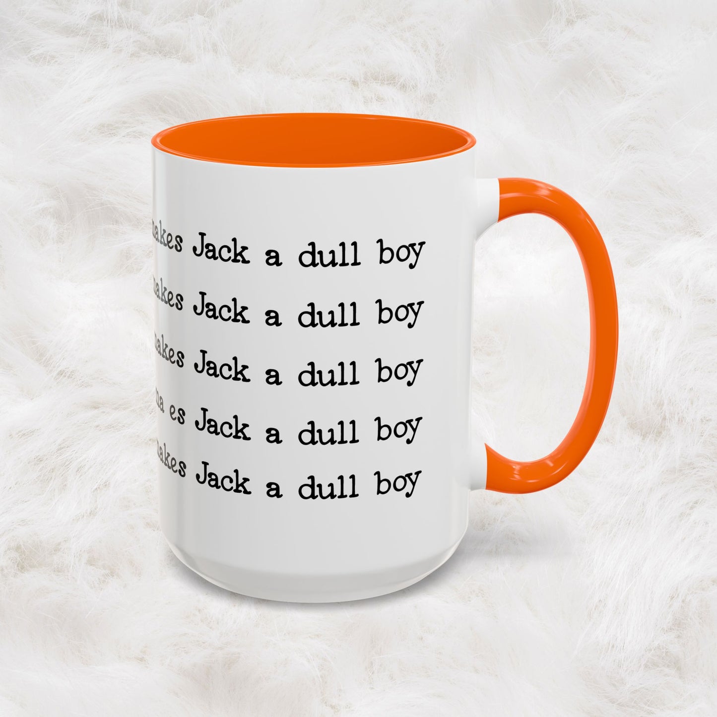 The Shining Coffee Mug — All Work and No Play Makes Jack a Dull Boy | Horror Movie Gift, Novelty Ceramic Cup