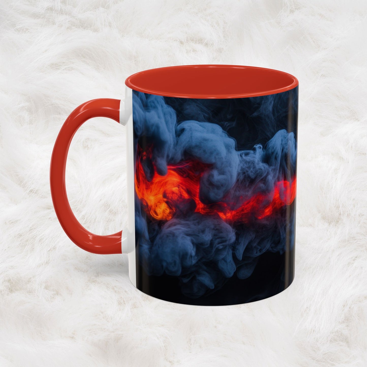 Abstract Smoke Accent Coffee Mug