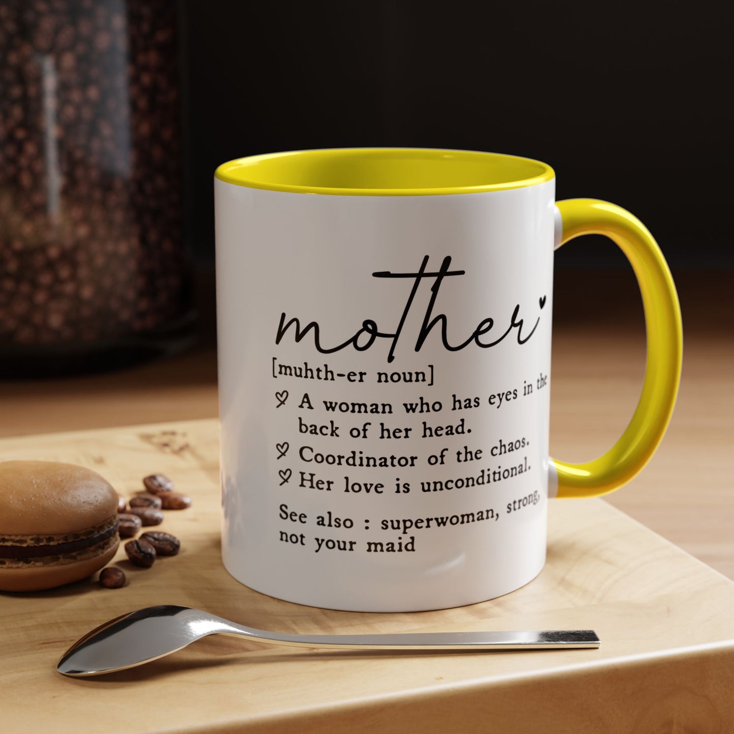 Funny Mother Definitions Souvenir Coffee Tea Cup | Mother's Day Gift Idea