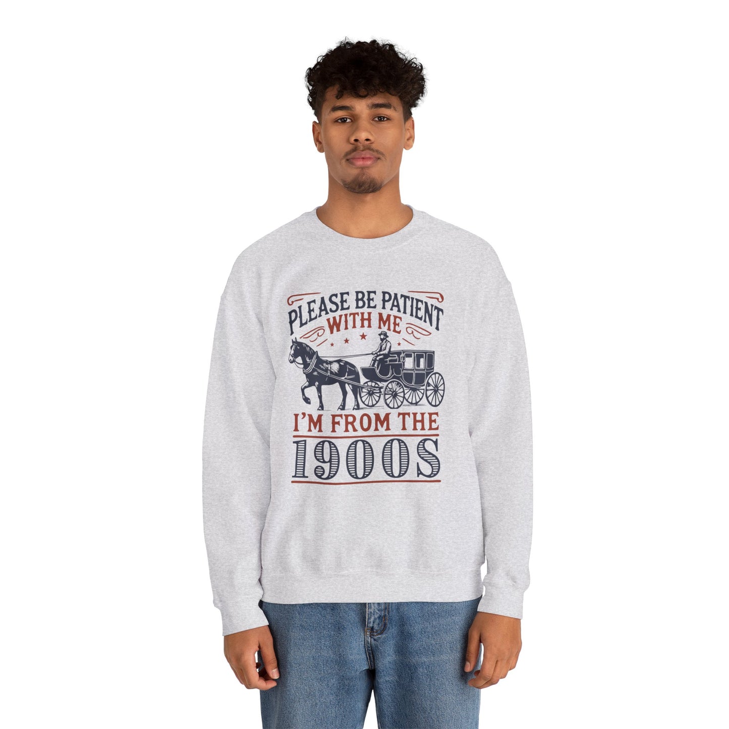 Vintage Retro Vibe Unisex Heavy Blend™ Crewneck Sweatshirt