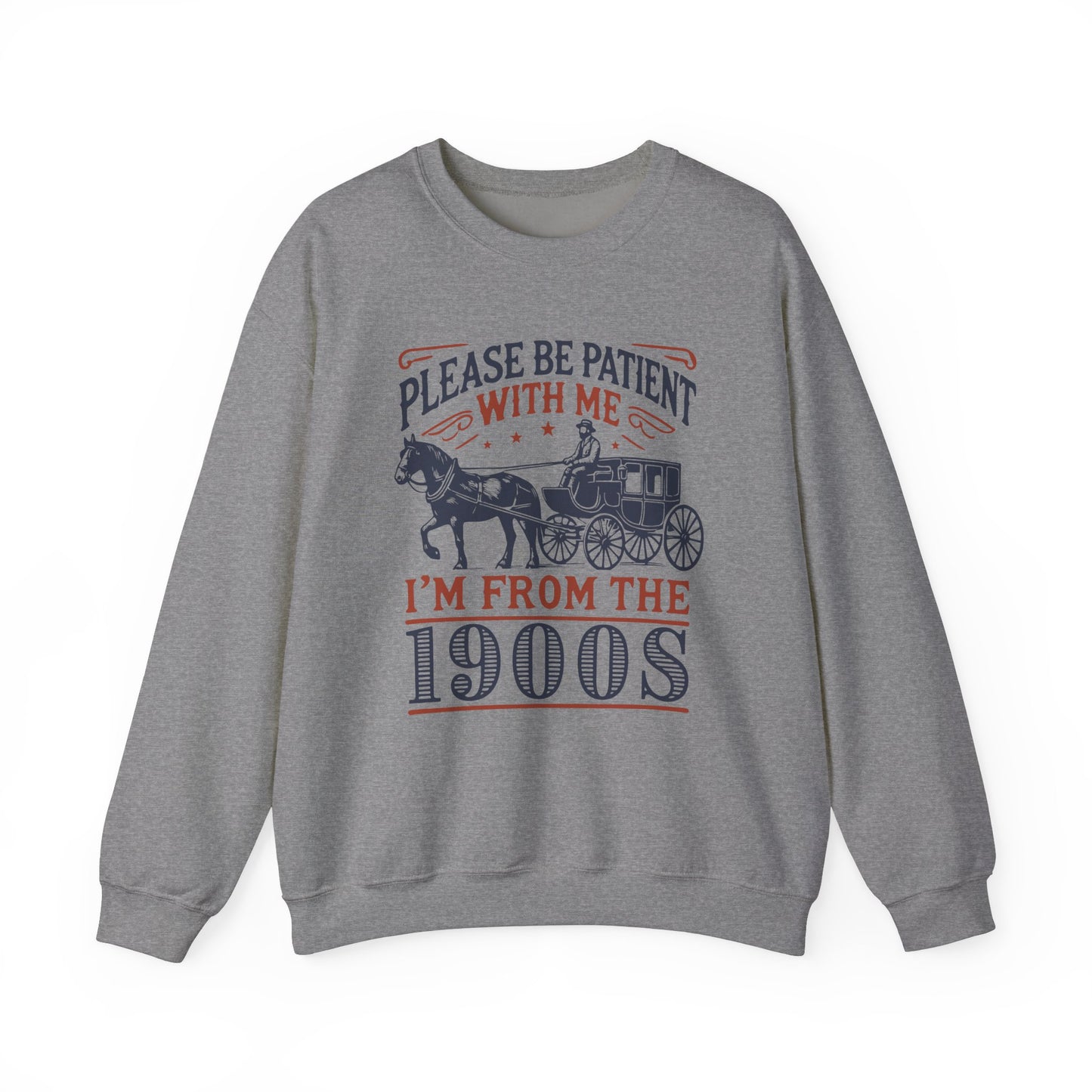 Vintage Retro Vibe Unisex Heavy Blend™ Crewneck Sweatshirt