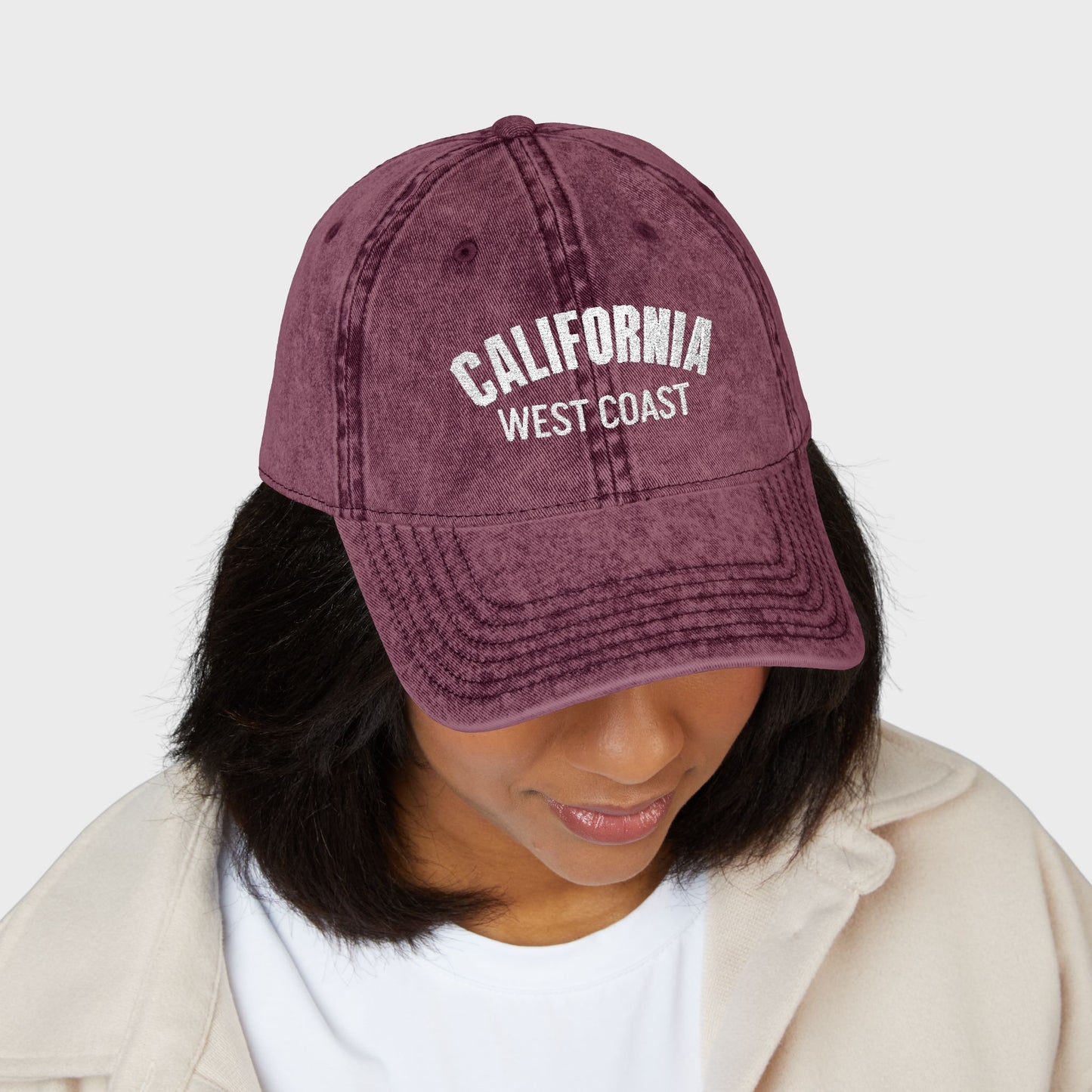 Personalized Your Special Place | California West Coast Embroidered Cap