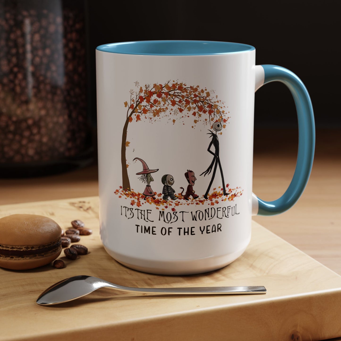 It's the Most Wonderful Time of the Year Halloween Coffee Tea Mug Autumn Fall Season Gift Idea