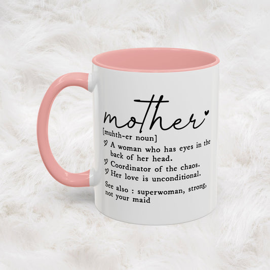 Funny Mother Definitions Souvenir Coffee Tea Cup | Mother's Day Gift Idea
