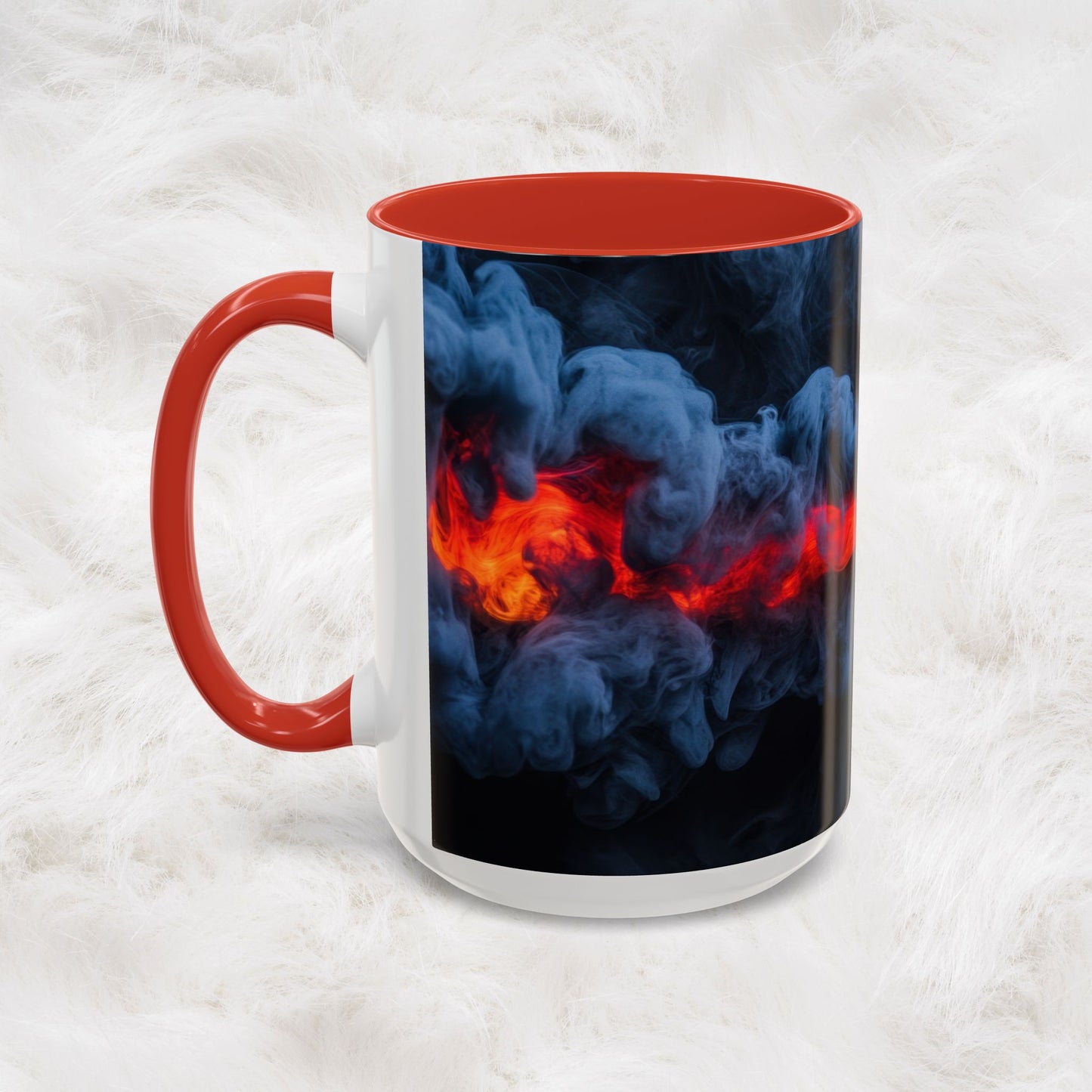 Abstract Smoke Accent Coffee Mug