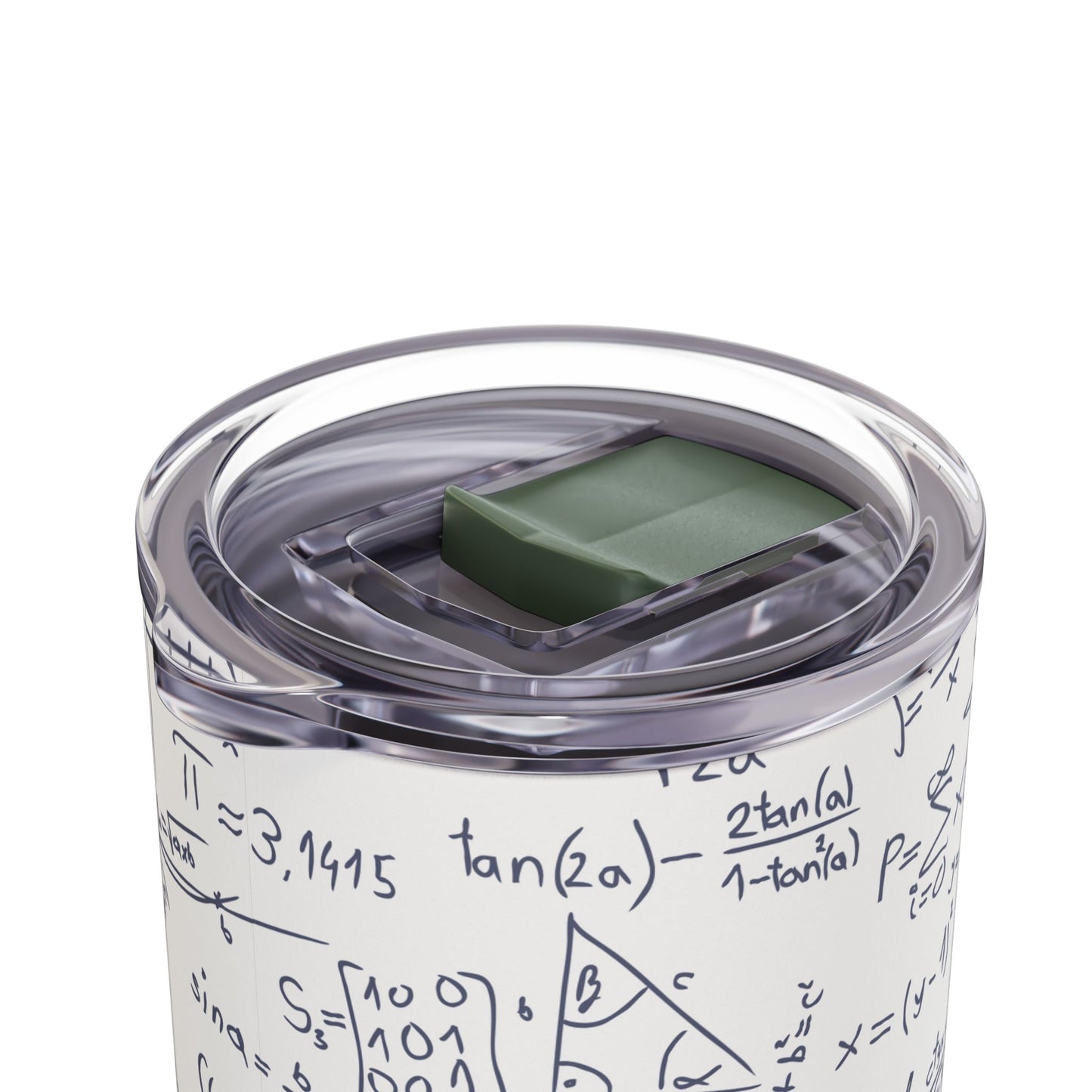 Mathematics Lovers Science Math Pattern Skinny Matte Tumbler Hunting Birthday Christmas Gifts