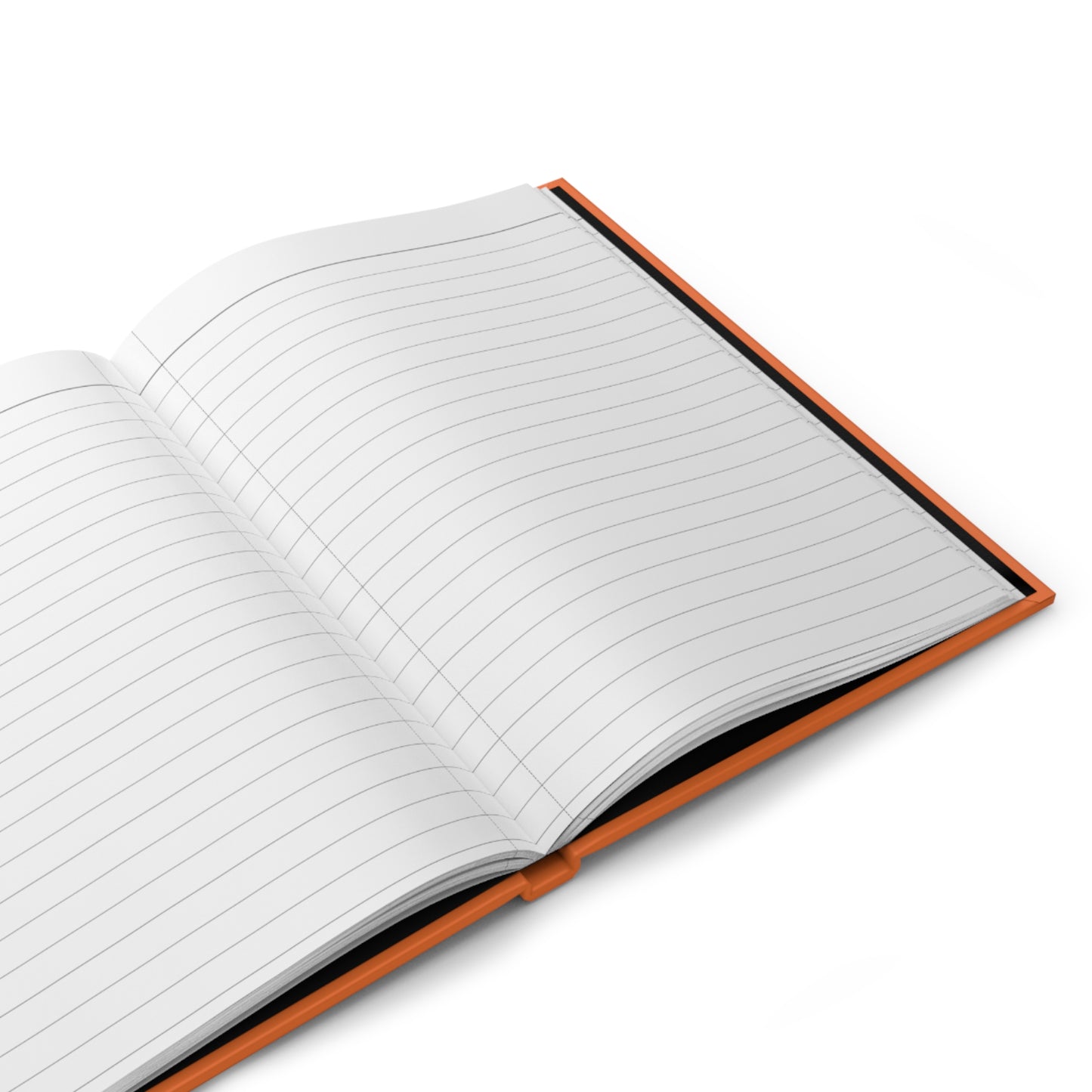He Left The 99 To Find Me Matthew 18: 12-14 Acrylic Orange Hardcover Notebook Journal | Bible Study Gift
