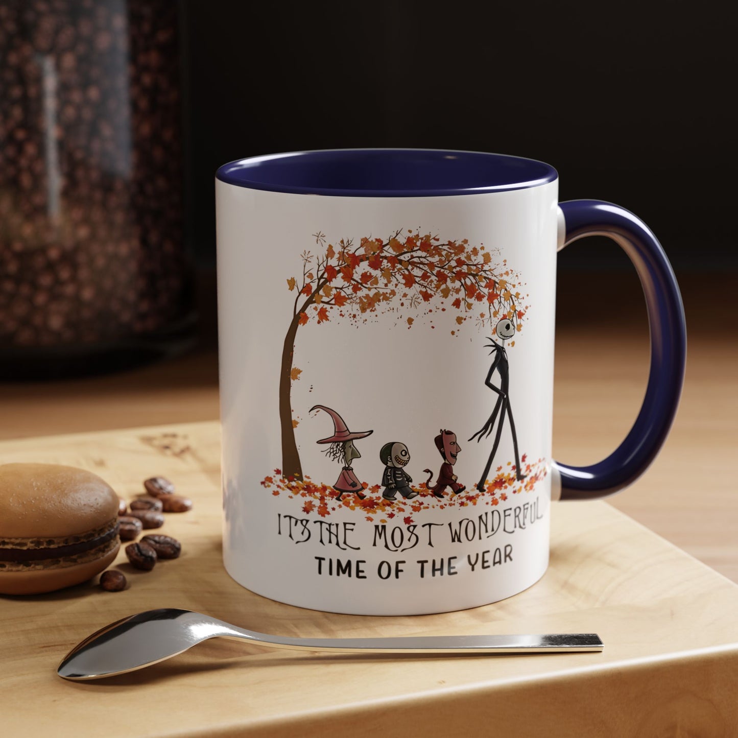 It's the Most Wonderful Time of the Year Halloween Coffee Tea Mug Autumn Fall Season Gift Idea