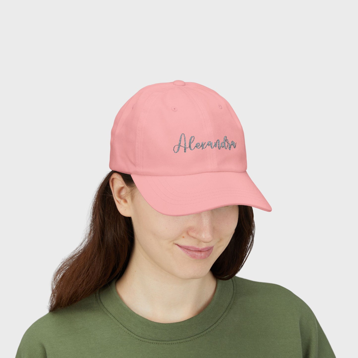 Personalized Embroidered Name Dad Cap Baseball Hat | Gift Idea