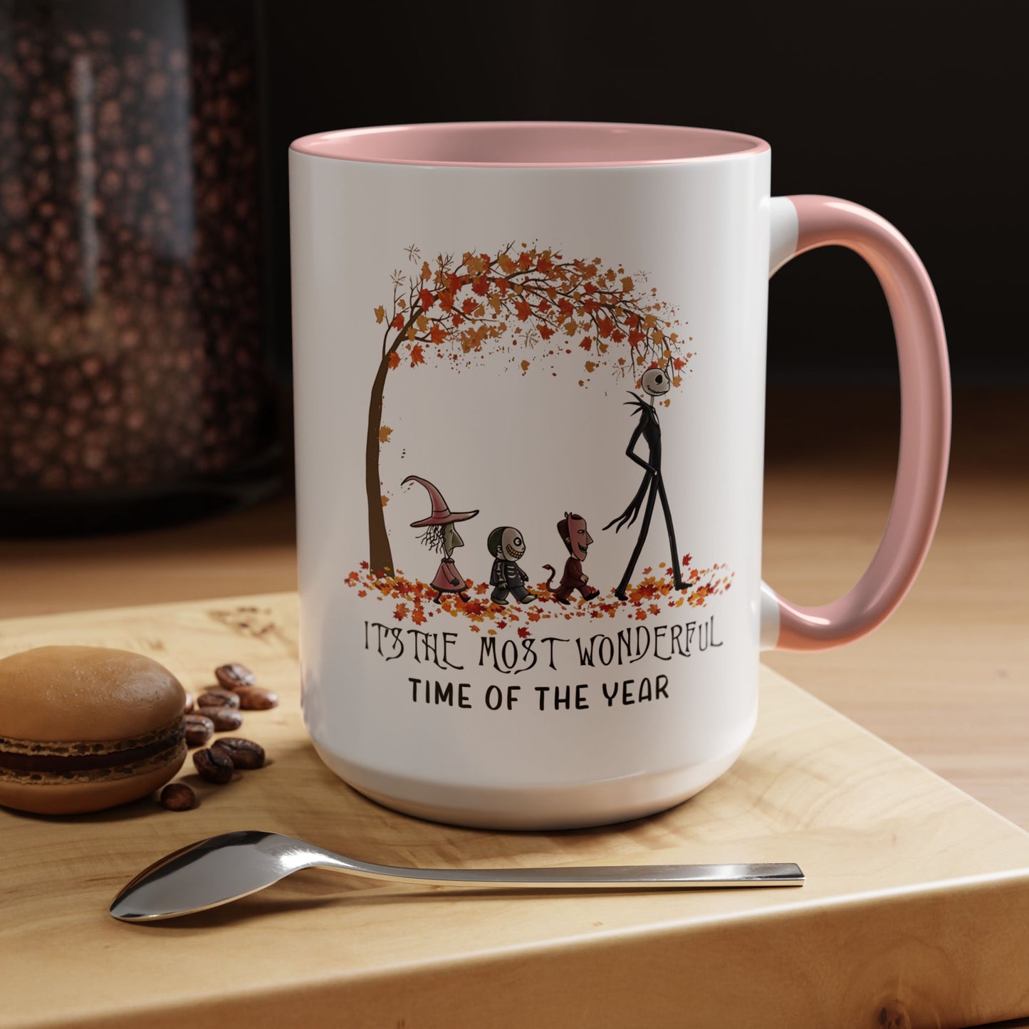 It's the Most Wonderful Time of the Year Halloween Coffee Tea Mug Autumn Fall Season Gift Idea