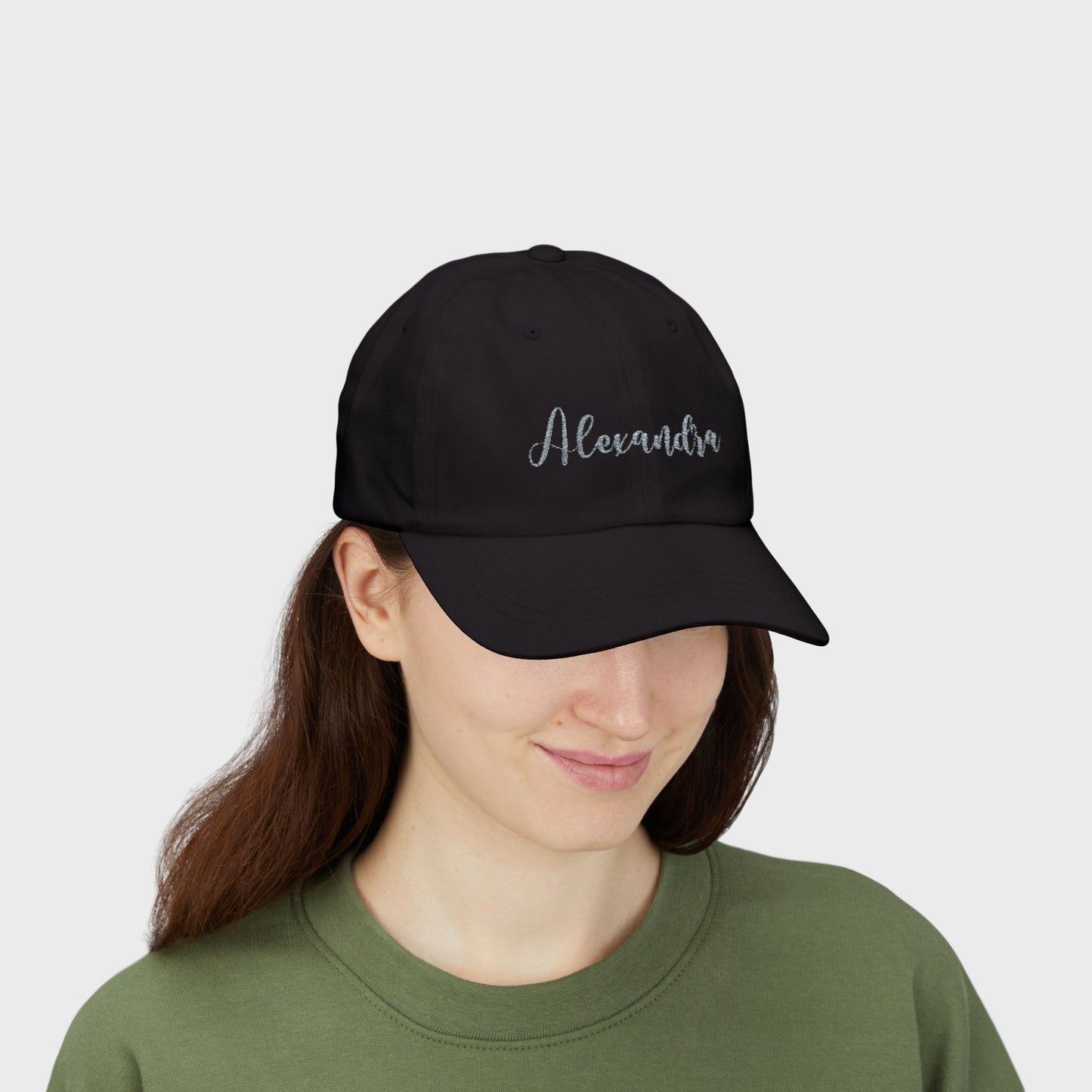 Personalized Embroidered Name Dad Cap Baseball Hat | Gift Idea